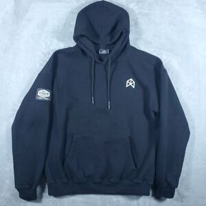 Rawgear Hoodie Adult XL Black Full Zip Long Sleeve Heavyweight Streetwear